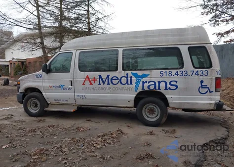 2013 Ford E-350 Super Duty Commercial from USA, damaged, VIN 1FTSS3EL8DDA29994